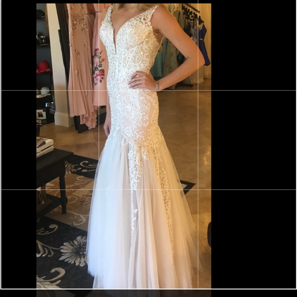 Ivory gown